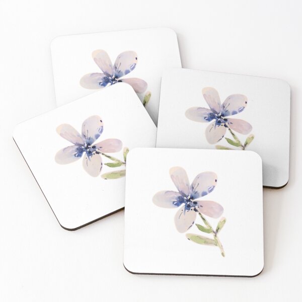 Item preview, Watercolor painting of a flower bud designed and sold by Kara Draws.