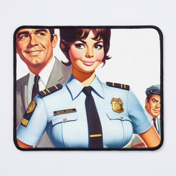 Item preview, Cute Uniform Girl designed and sold by PulpVintage.
