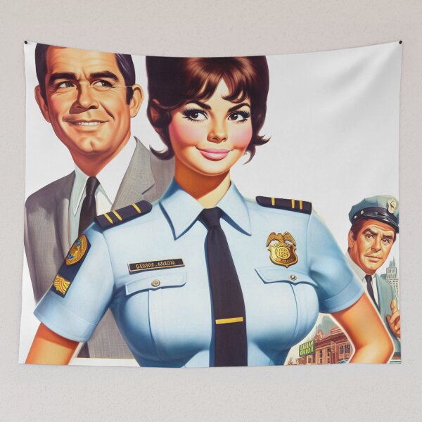 Item preview, Cute Uniform Girl designed and sold by PulpVintage.