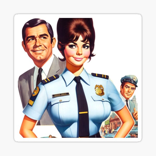 Item preview, Cute Uniform Girl designed and sold by PulpVintage.