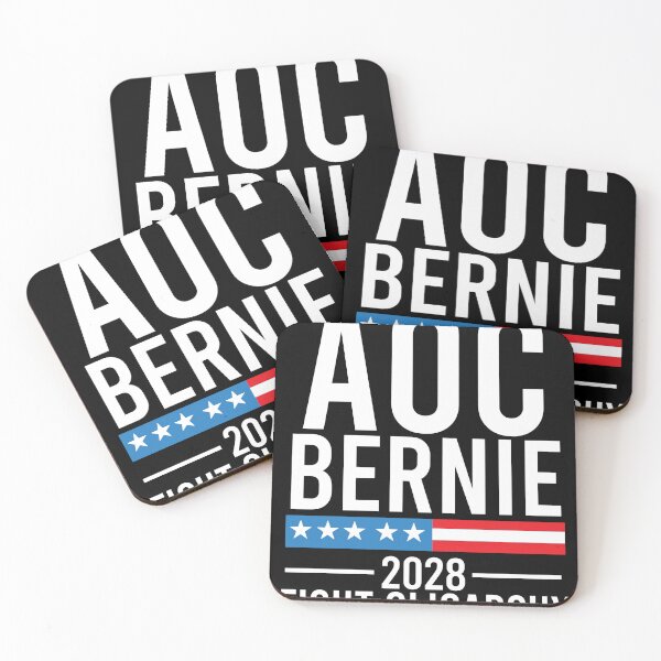 Item preview, AOC Bernie Sanders 2028 Fight Oligarchy Shirt designed and sold by dgavisuals.
