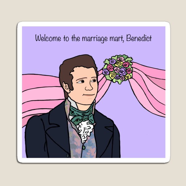 Aperçu de l'œuvre Bienvenue au marché du mariage, Benoît créée et vendue par RosiesGallery.