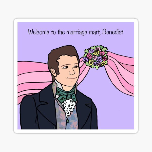 Aperçu de l'œuvre Bienvenue au marché du mariage, Benoît créée et vendue par RosiesGallery.
