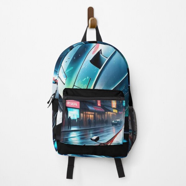 Item preview, Cyberpunk Hypercar - Neon Street Racer Art designed and sold by SpaceStore369.