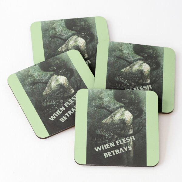 Item preview, When Flesh Betrays – Surreal Horror in Haunting Green Tones designed and sold by Anomaly Effect.