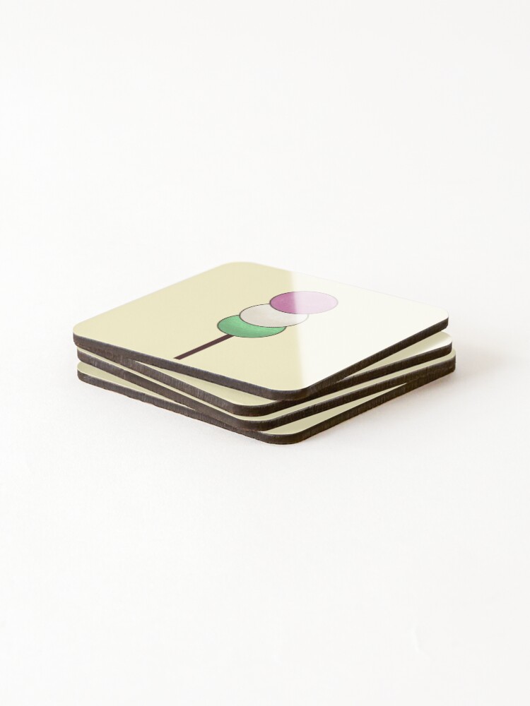 Thumbnail 4 of 5, Coasters (Set of 4), Dango designed and sold by keepitheavenly.