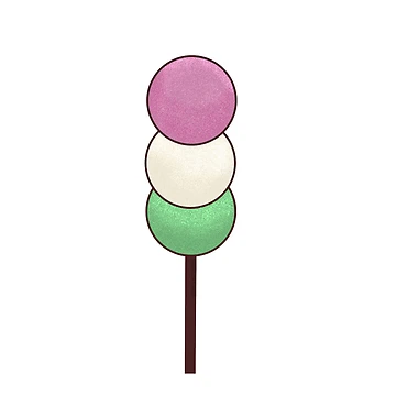 Artwork thumbnail, Dango by Keeping Art Heavenly