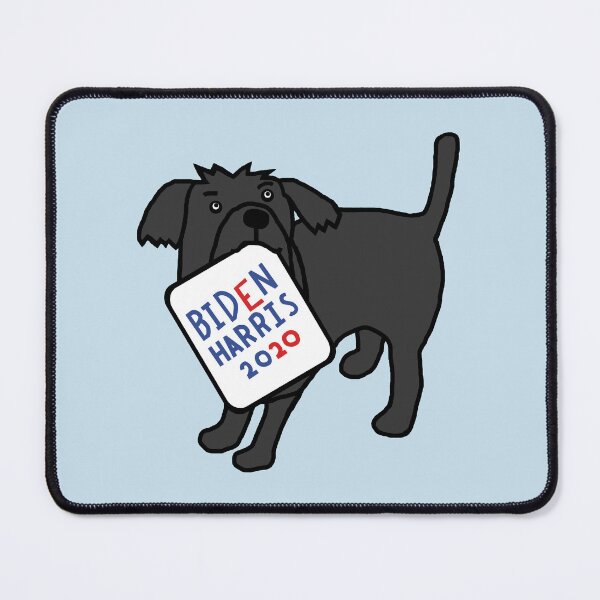 Item preview, Cute Dog with Biden Harris Sign designed and sold by ellenhenry.
