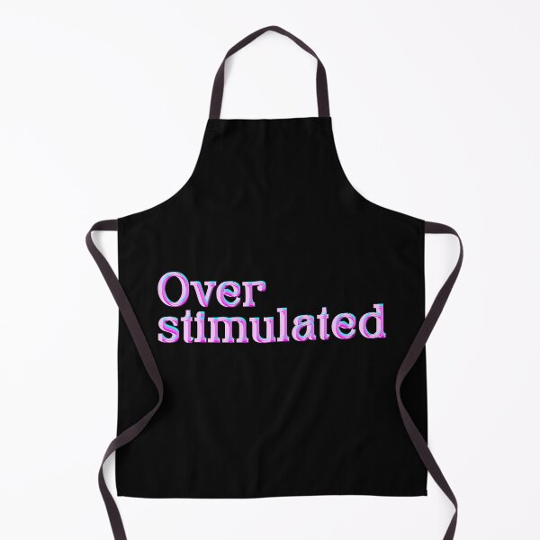 Item preview, Overstimulated – Aesthetic ADHD-Inspired merch designed and sold by HotaruArt.