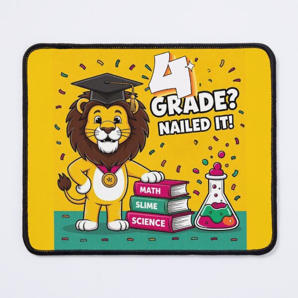 Item preview, 4th Grade, Nailed it, Graduation, Elementary School, Grads designed and sold by HippyTees.