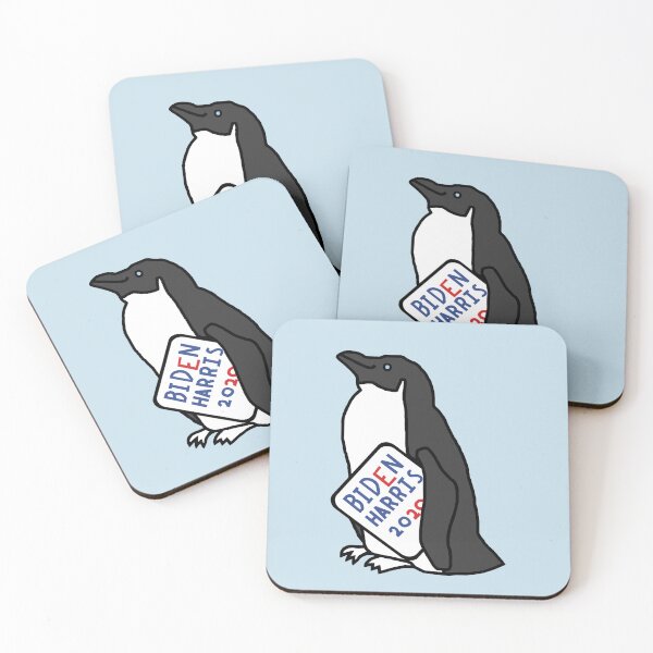 Item preview, Penguin with Biden Harris Sign designed and sold by ellenhenry.
