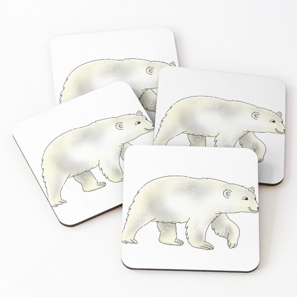 Item preview, Cartoon polar bear designed and sold by sonaadalian.