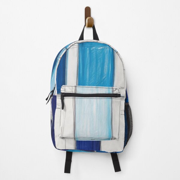 Item preview, Icy Blue Geometry – Minimalist Abstract Art in Brilliant Winter Hues designed and sold by Harmonic_Layers.