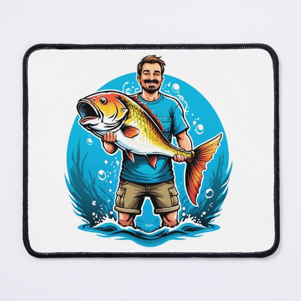 Item preview, Fish catching - happiest life designed and sold by Dyke Art.