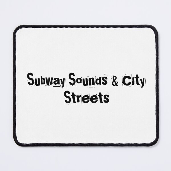 Item preview, Subway Sounds & City Streets designed and sold by Ninjacatoff.