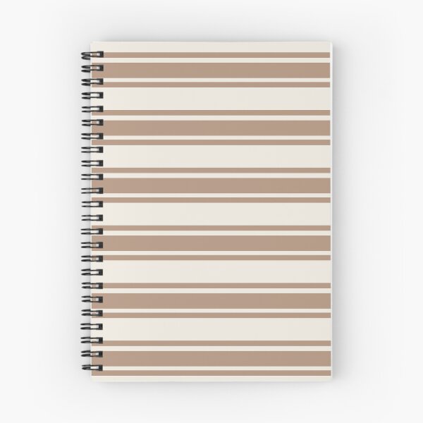 Artikelvorschau, Trendy Ton-in-Ton-Strukturstreifen – Zartes Beige & Gedämpftes Hellbraun – Sommer 2025 entworfen und verkauft von The Cozy Stripe | Modern Textile Stories.