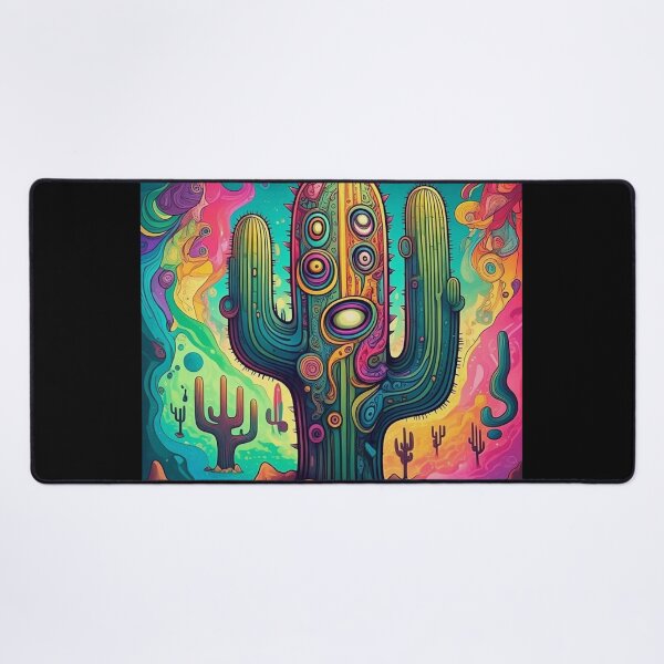 Item preview, Trippy Desert Cactus Design designed and sold by Primitive Design.
