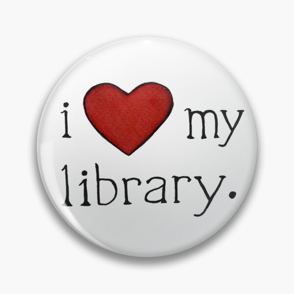 Item preview, I love my library designed and sold by bbyzablong.