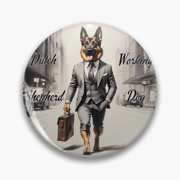 Item preview, Dutch Shepherd Working Dog designed and sold by KateLeap.