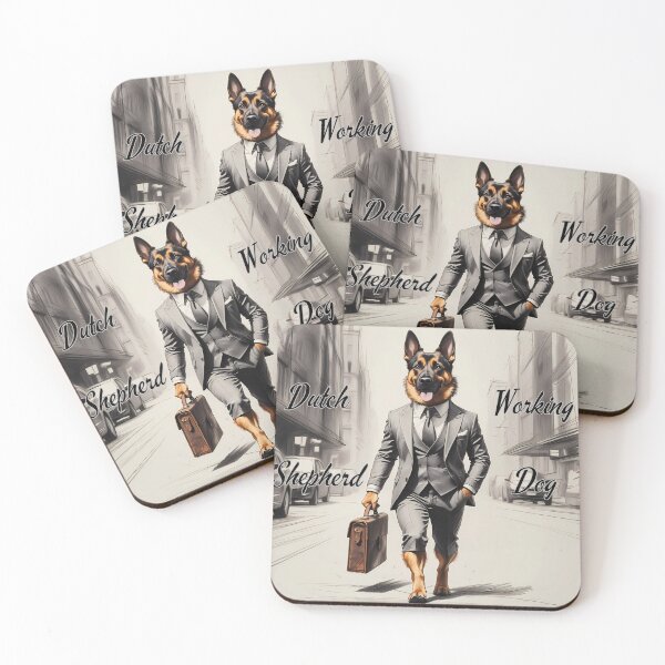 Item preview, Dutch Shepherd Working Dog designed and sold by KateLeap.
