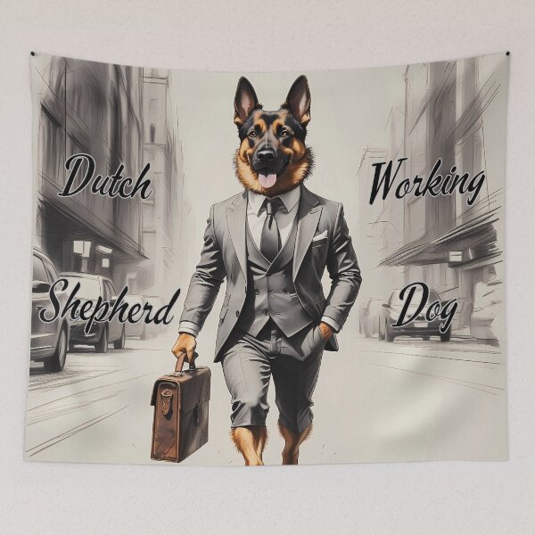 Item preview, Dutch Shepherd Working Dog designed and sold by KateLeap.