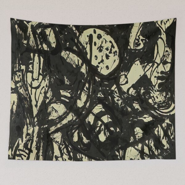 Item preview, Jackson Pollock - BLACK WHITE NUMBER 20 1951 designed and sold by StrokeMe.
