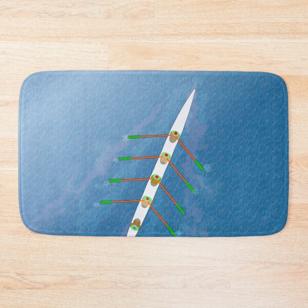 Item preview, Coxed Four Rowing – Precision and Power View from Above designed and sold by Michael van der Hoorn.
