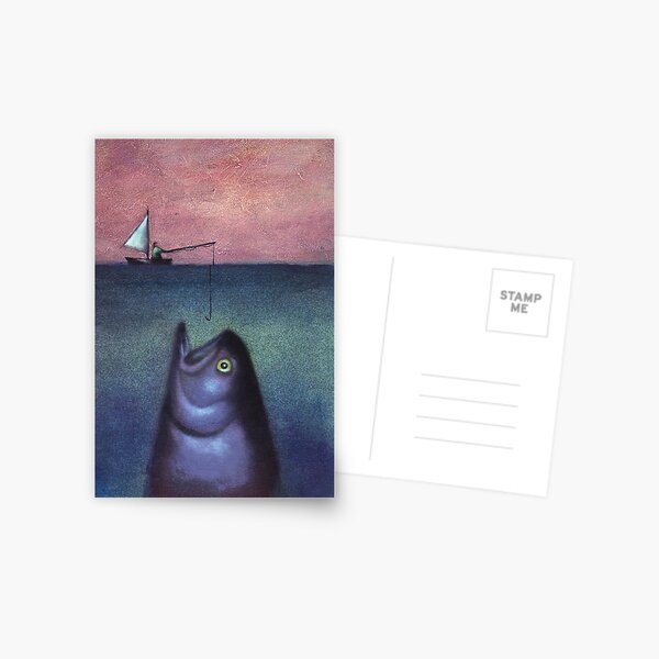 Aperçu de l'œuvre Gros poisson créée et vendue par Tim Teebken Art.