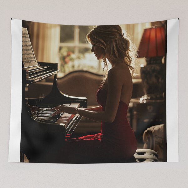 Item preview, Elegy in Crimson Light designed and sold by oanaunciuleanu.