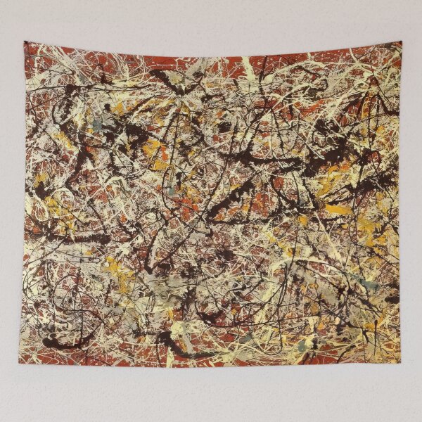 Item preview, Jackson Pollock - MURAL ON INDIAN RED GROUND 1950 designed and sold by StrokeMe.