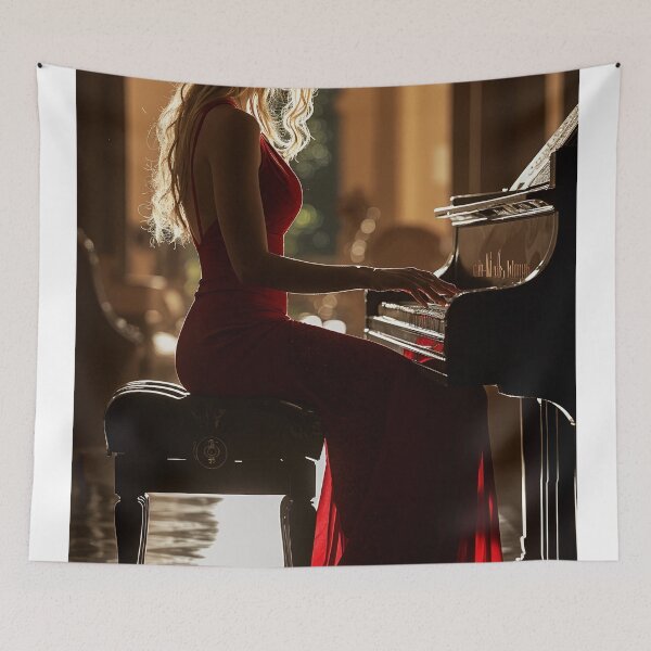 Item preview, Elegy in Crimson Light designed and sold by oanaunciuleanu.
