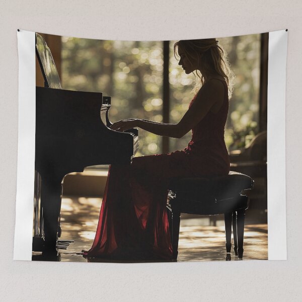 Item preview, Elegy in Crimson Light designed and sold by oanaunciuleanu.
