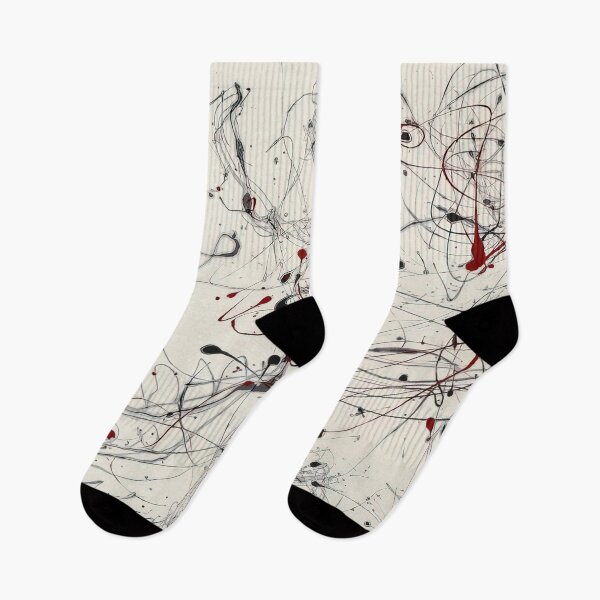 Item preview, Jackson Pollock - NUMBER 4 GRAY AND RED 1948 designed and sold by StrokeMe.