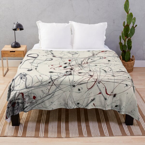 Item preview, Jackson Pollock - NUMBER 4 GRAY AND RED 1948 designed and sold by StrokeMe.