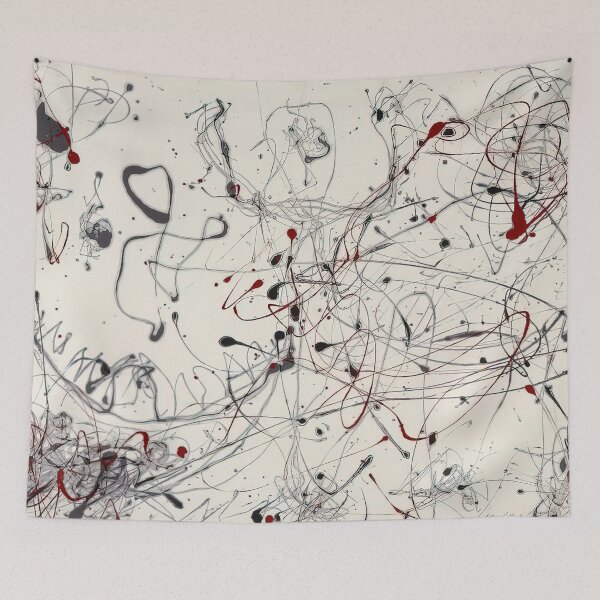Item preview, Jackson Pollock - NUMBER 4 GRAY AND RED 1948 designed and sold by StrokeMe.