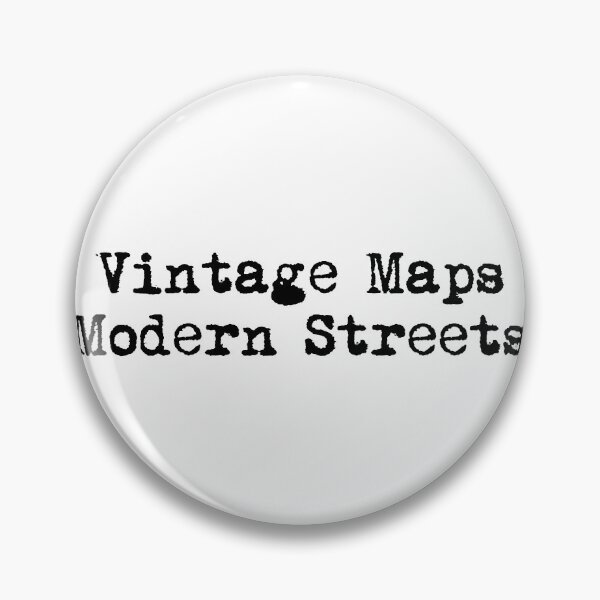Item preview, Vintage Maps & Modern Streets designed and sold by Ninjacatoff.