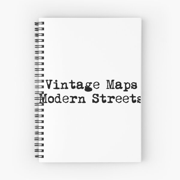Item preview, Vintage Maps & Modern Streets designed and sold by Ninjacatoff.