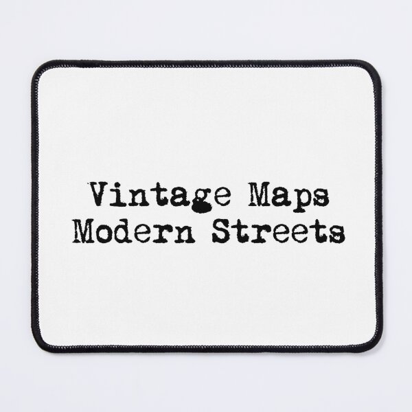 Item preview, Vintage Maps & Modern Streets designed and sold by Ninjacatoff.