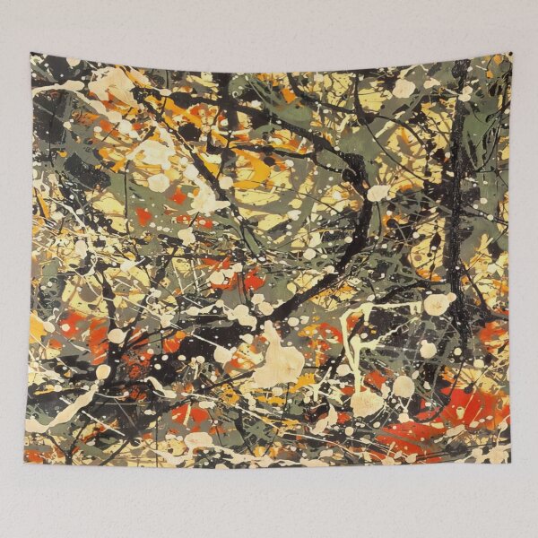 Item preview, Jackson Pollock - NUMBER 8 DETAIL designed and sold by StrokeMe.