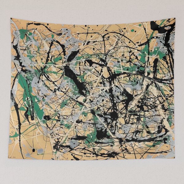 Item preview, Jackson Pollock - NUMBER 17 1949 designed and sold by StrokeMe.