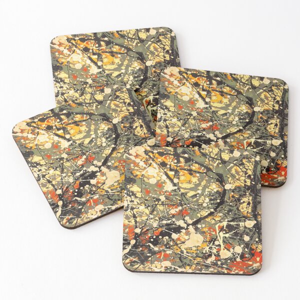 Item preview, Jackson Pollock - NUMBER 8 DETAIL designed and sold by StrokeMe.