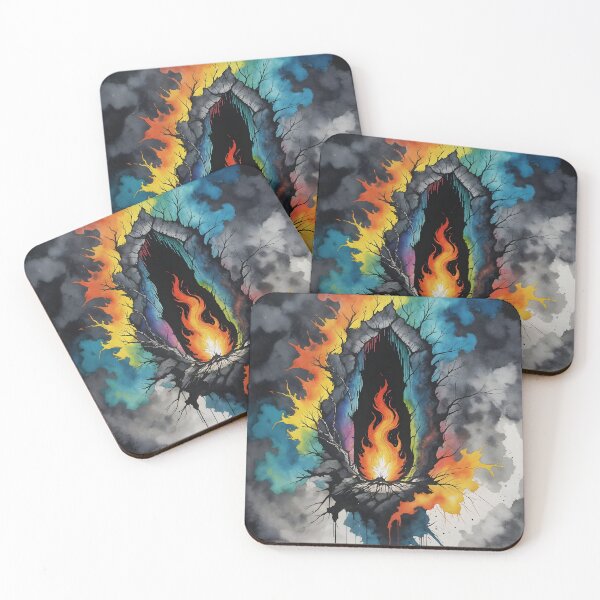 Item preview, Flame in Cracked Wall, Ai Generated Art  designed and sold by ACC .