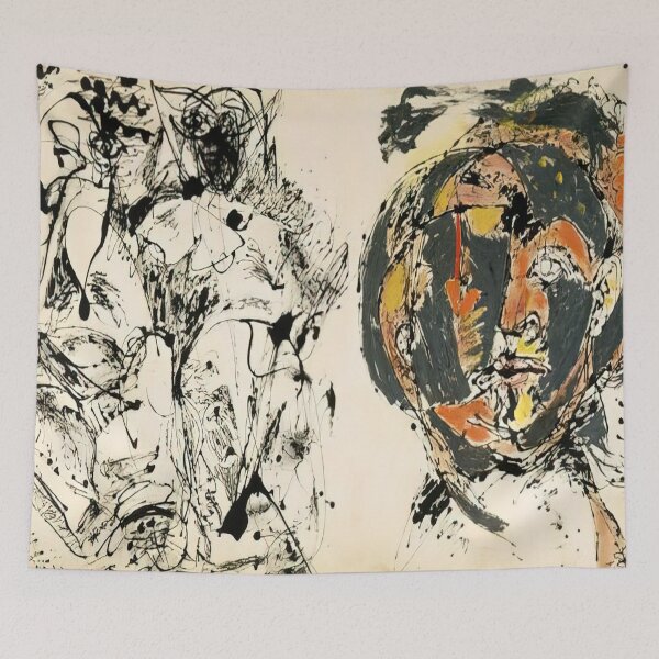 Item preview, Jackson Pollock - PORTRAIT AND A DREAM 1953 designed and sold by StrokeMe.