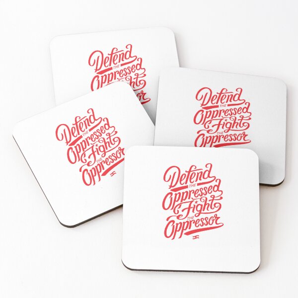 Item preview, Defend the Oppressed - Typography designed and sold by Vlek.