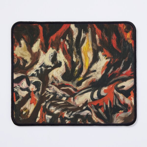 Item preview, Jackson Pollock - THE FLAME 1938 designed and sold by StrokeMe.