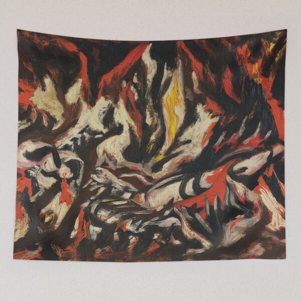 Item preview, Jackson Pollock - THE FLAME 1938 designed and sold by StrokeMe.