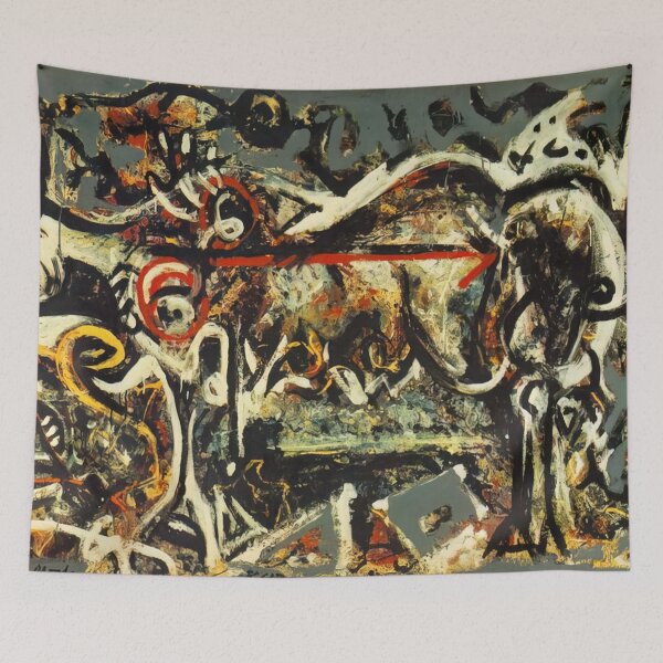 Item preview, Jackson Pollock - THE SHE WOLF designed and sold by StrokeMe.