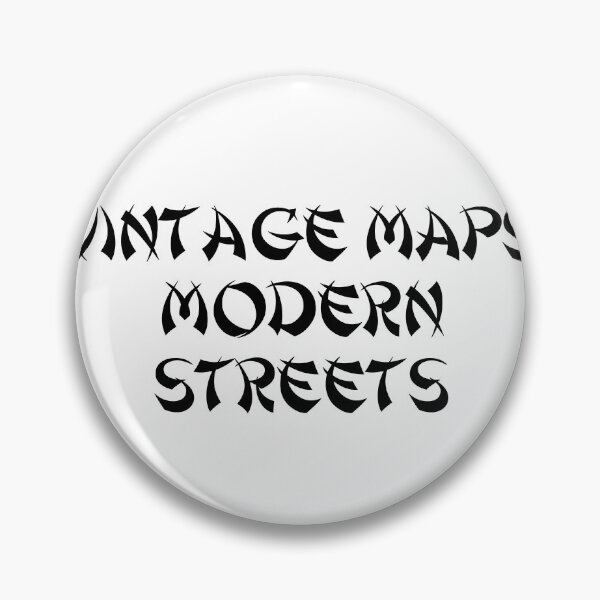 Item preview, Vintage Maps & Modern Streets designed and sold by Ninjacatoff.