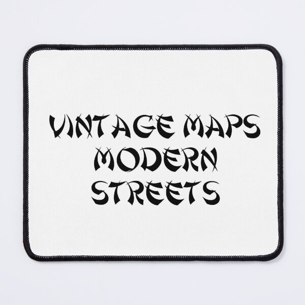 Item preview, Vintage Maps & Modern Streets designed and sold by Ninjacatoff.