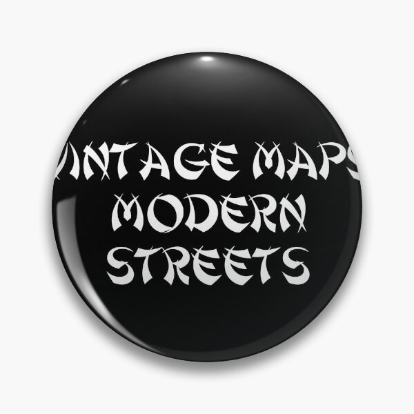 Item preview, Vintage Maps & Modern Streets designed and sold by Ninjacatoff.